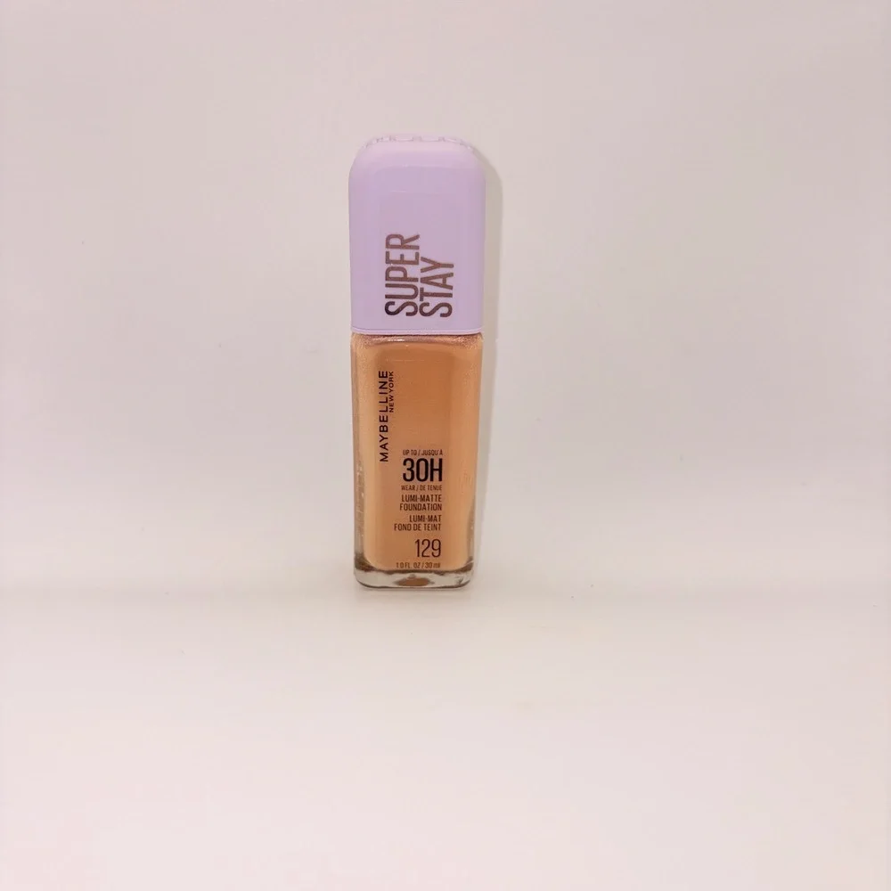 Maybelline Super Stay Lumi-Matte Foundation Shade 129 30H Wear 1.0 fl oz